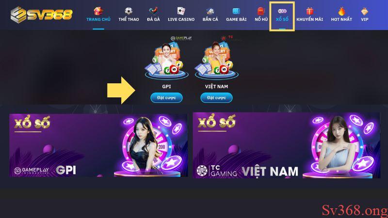 xổ số GPI Hướng dẫn cách chơi xổ số GPI tại SV368