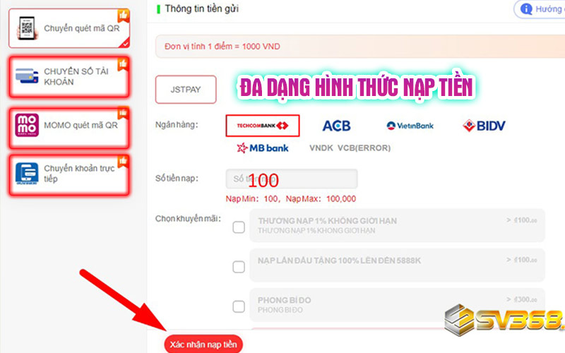 Sv368 🎖️ Trang Chủ Nhà Cái Uy Tín Sv368 Chính Thức ✔️ 33 Nạp tiền SV368 chỉ với 3 bước