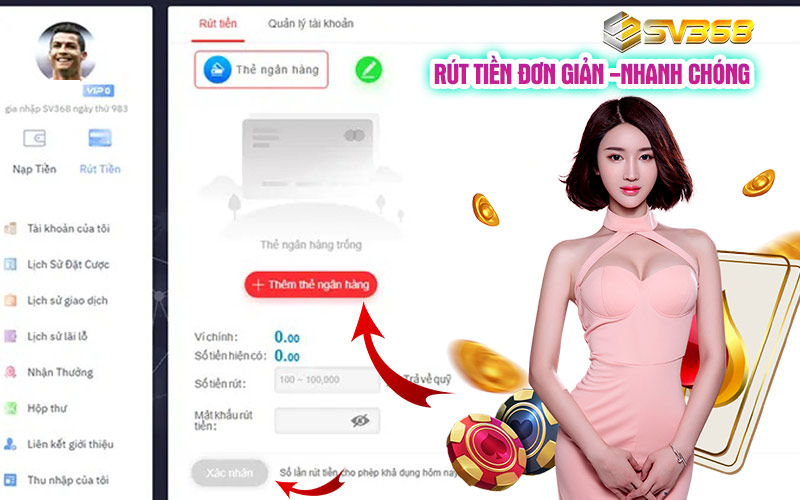Sv368 🎖️ Trang Chủ Nhà Cái Uy Tín Sv368 Chính Thức ✔️ 34 Quy trình rút tiền SV368