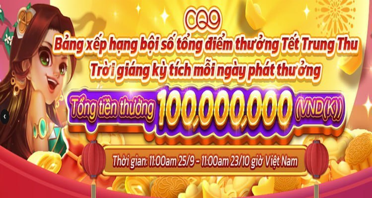 Cơ hội bùng nổ – Nhận thưởng siêu khủng từ CQ9 Tại Sv368 7 Cơ hội bùng nổ – Nhận thưởng siêu khủng từ CQ9 Tại Sv368