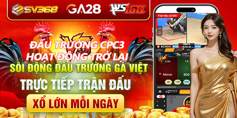 BỒ GÀ CPC3 CHÍNH THỨC TRỞ LẠI – SV368 TÀI TRỢ ĐỘC QUYỀN 1 dau truong cpc3 tro lai 1